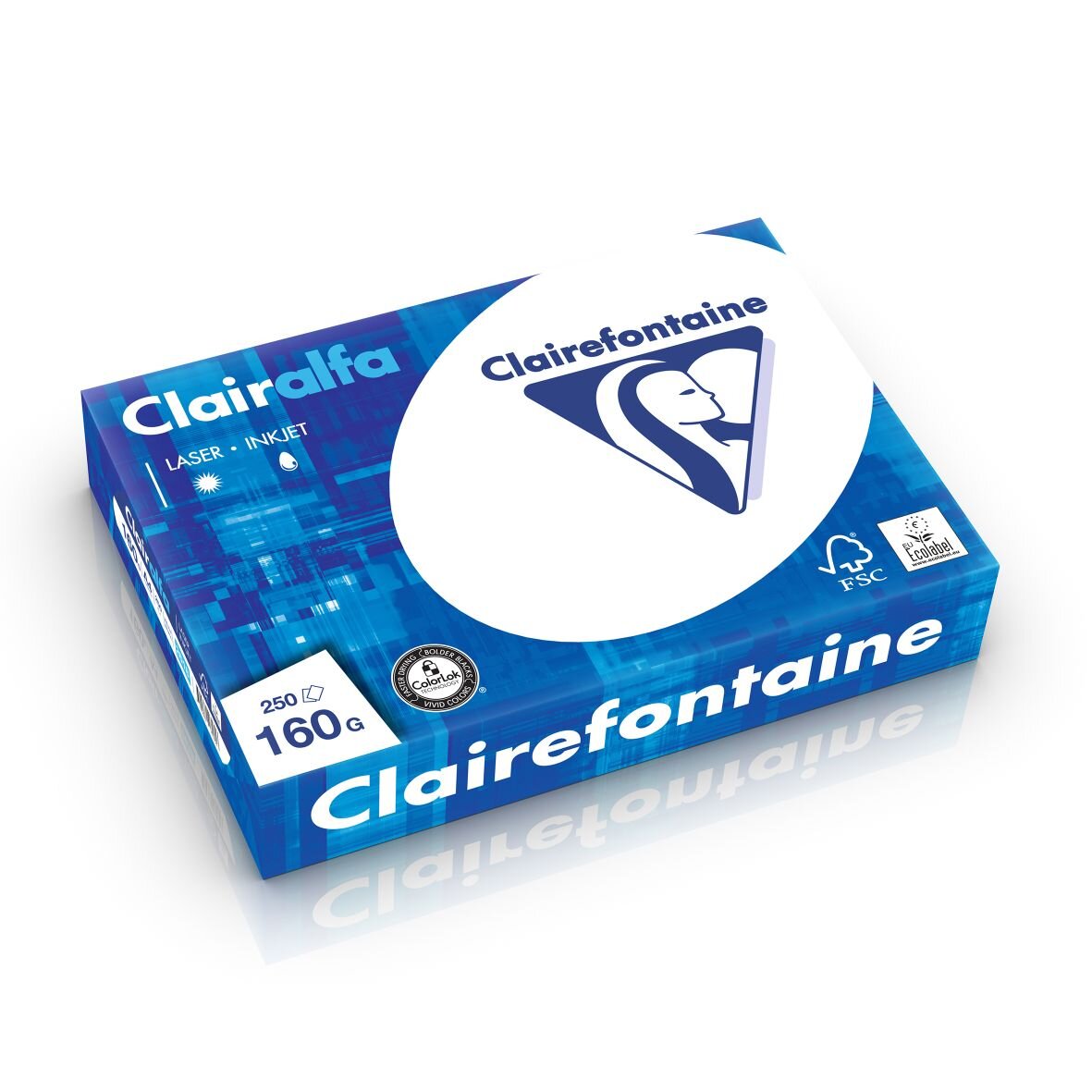 Clairefontaine Trophée blanc > 160g