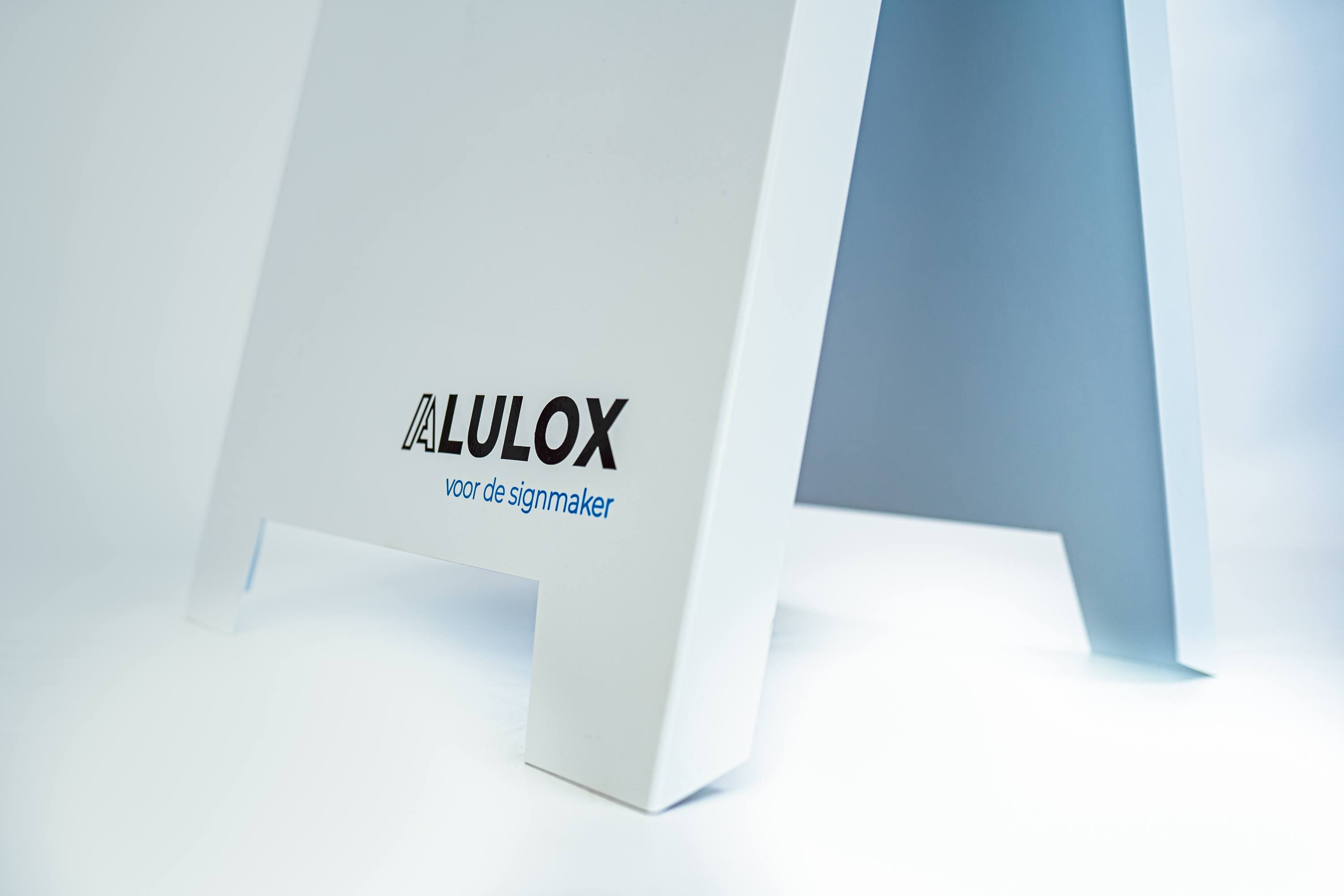 ALULOX Stoepbord sign