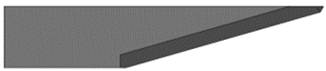 Jwei Blade 16° Sharp Tip, cut thickness < 18 mm (J341) (5pcs/box)