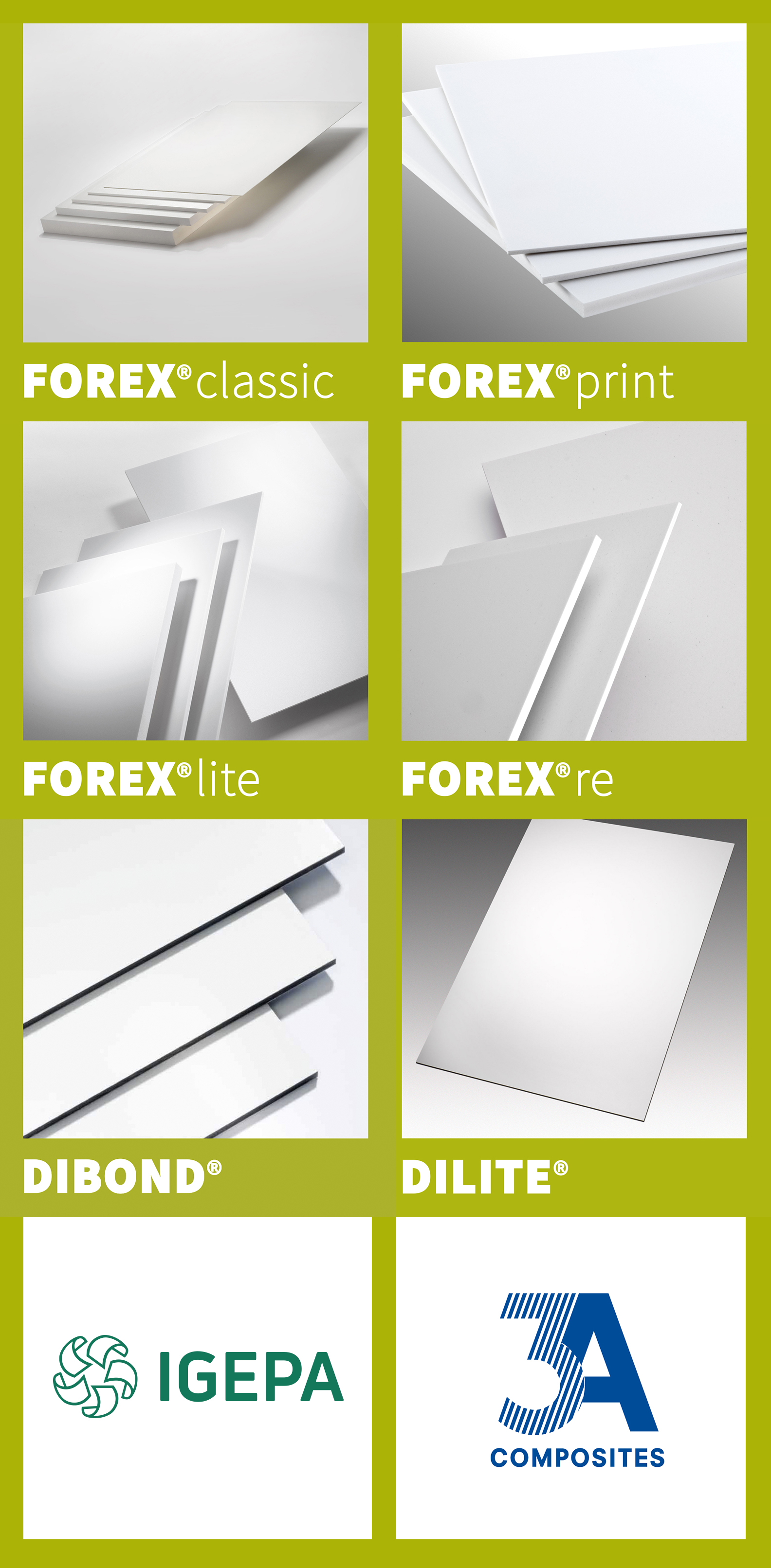 Forex, Dibond, Dilite Forex, Dibond, Dilite