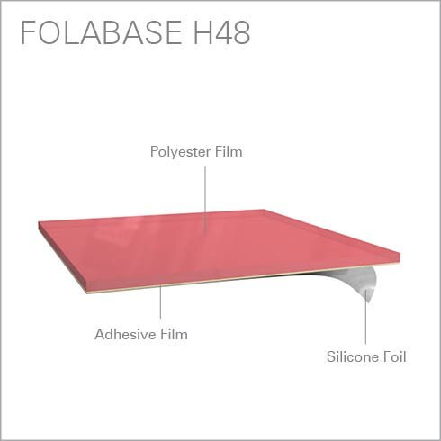 Folex Sous-habillage polyester H48 autocollant
