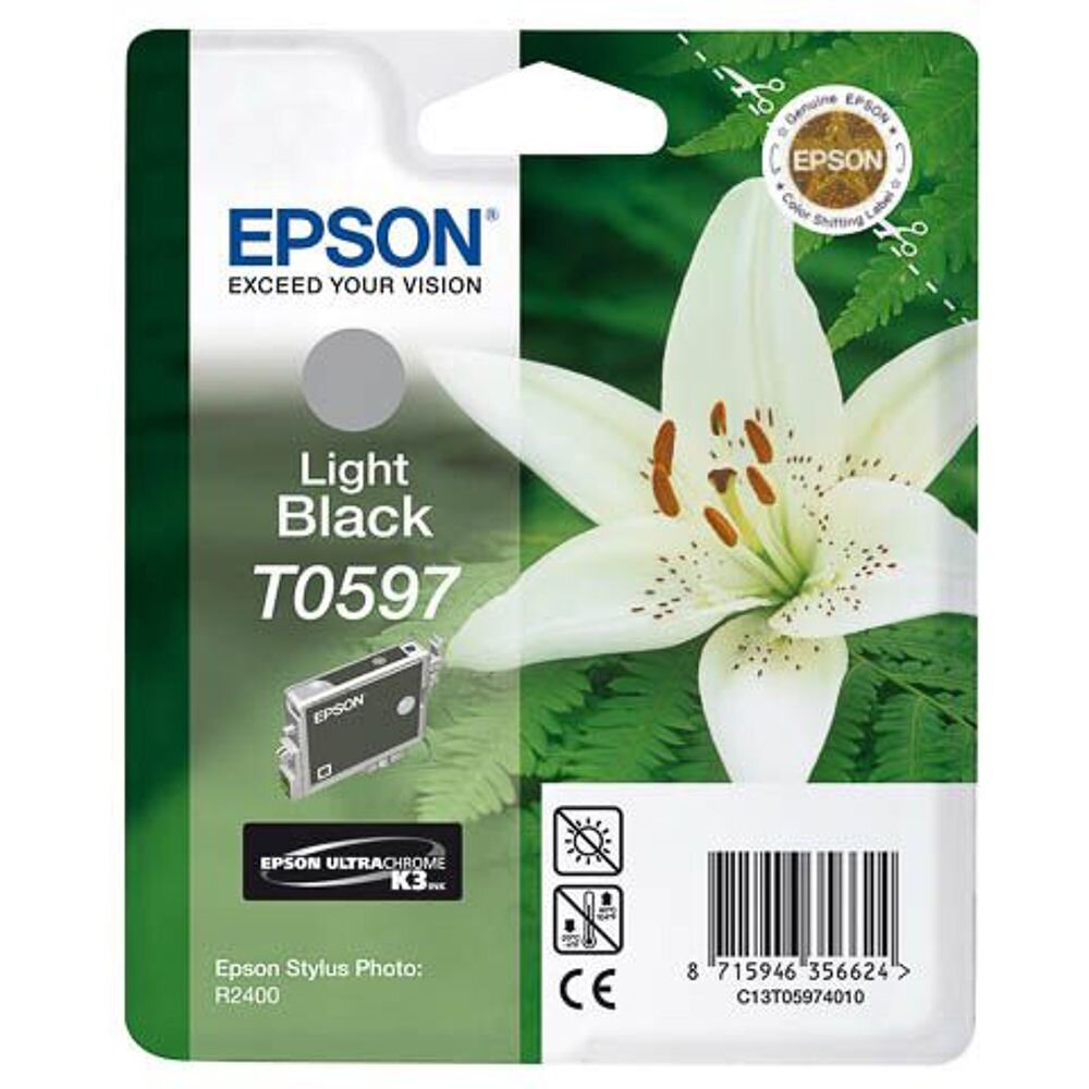 Epson cartridge light black T0597 inkjet 