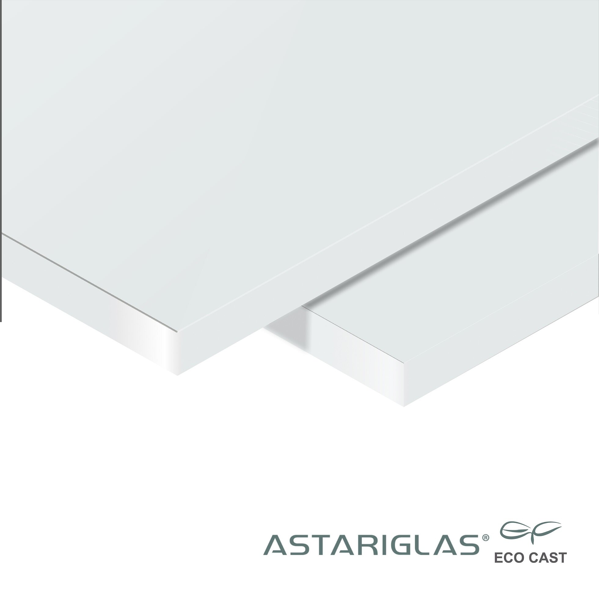 PMMA Eco Cast colour Astariglas opaque mat-mat