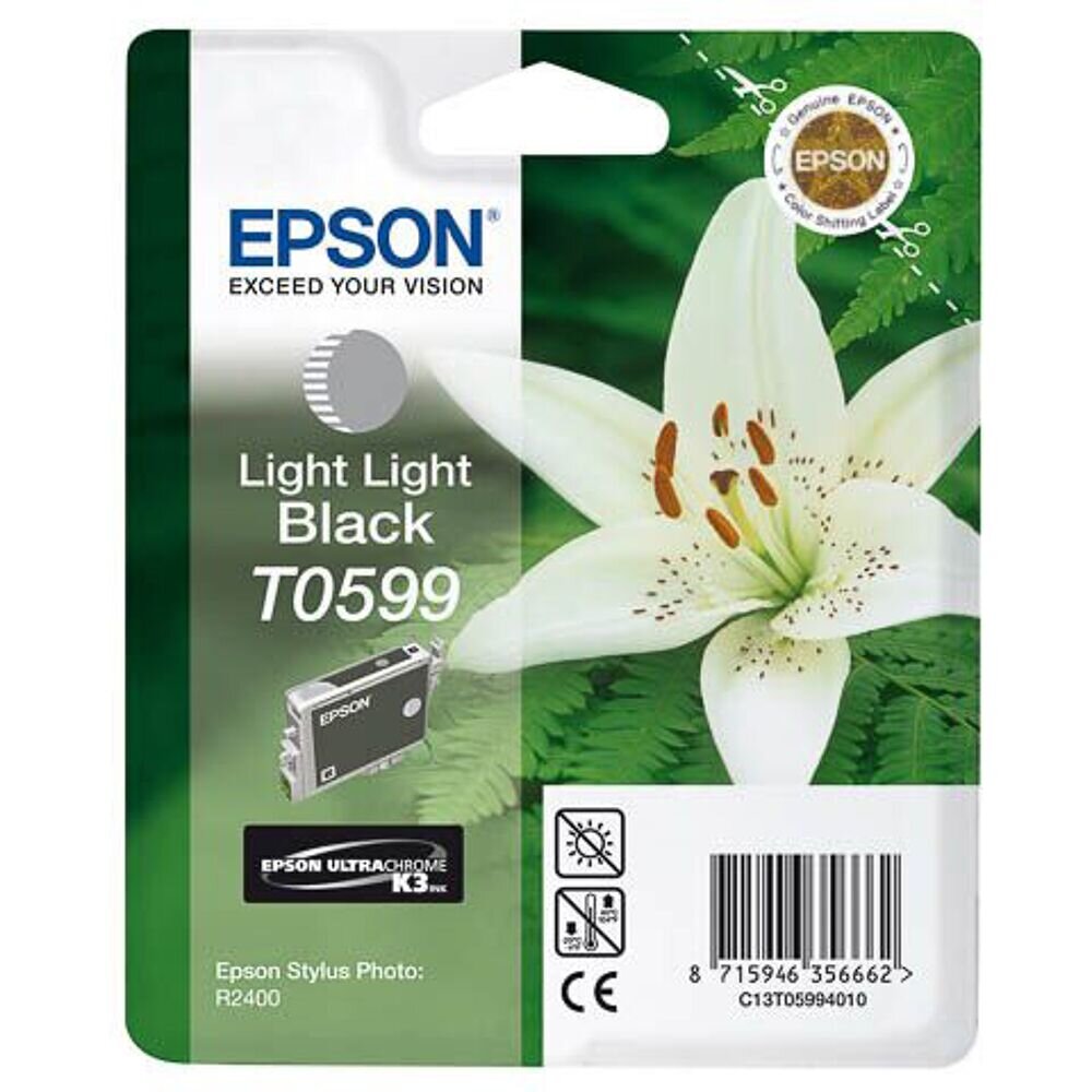 Epson cartridge light light black T0599 inkjet 