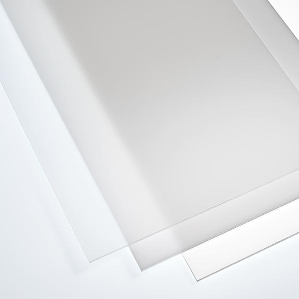 Afgeprijsd - PMMA Recycled Cast opaal policril LT28% 2050 mm x 3050 mm 5 mm