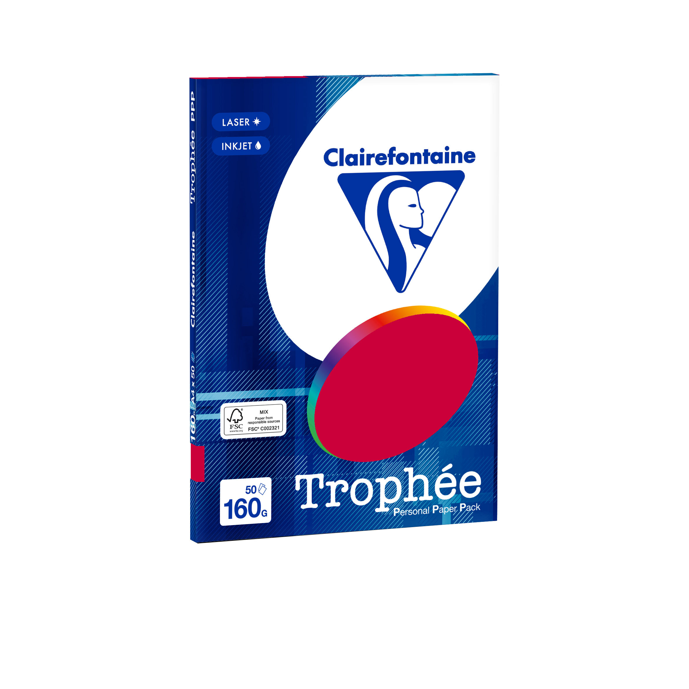 Clairefontaine Trophée gekleurd kantoorpapier mini