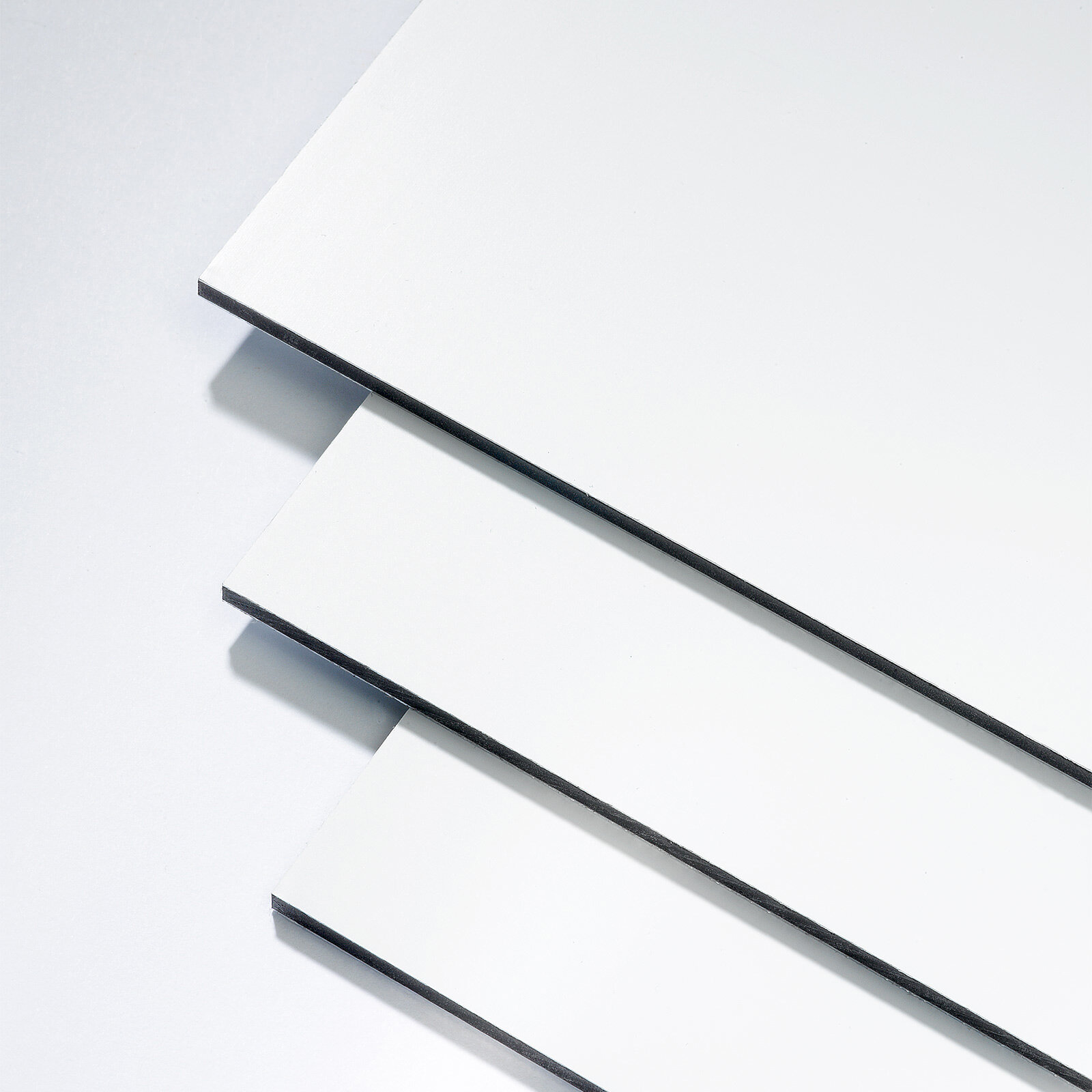 Dibond wit mat/mat