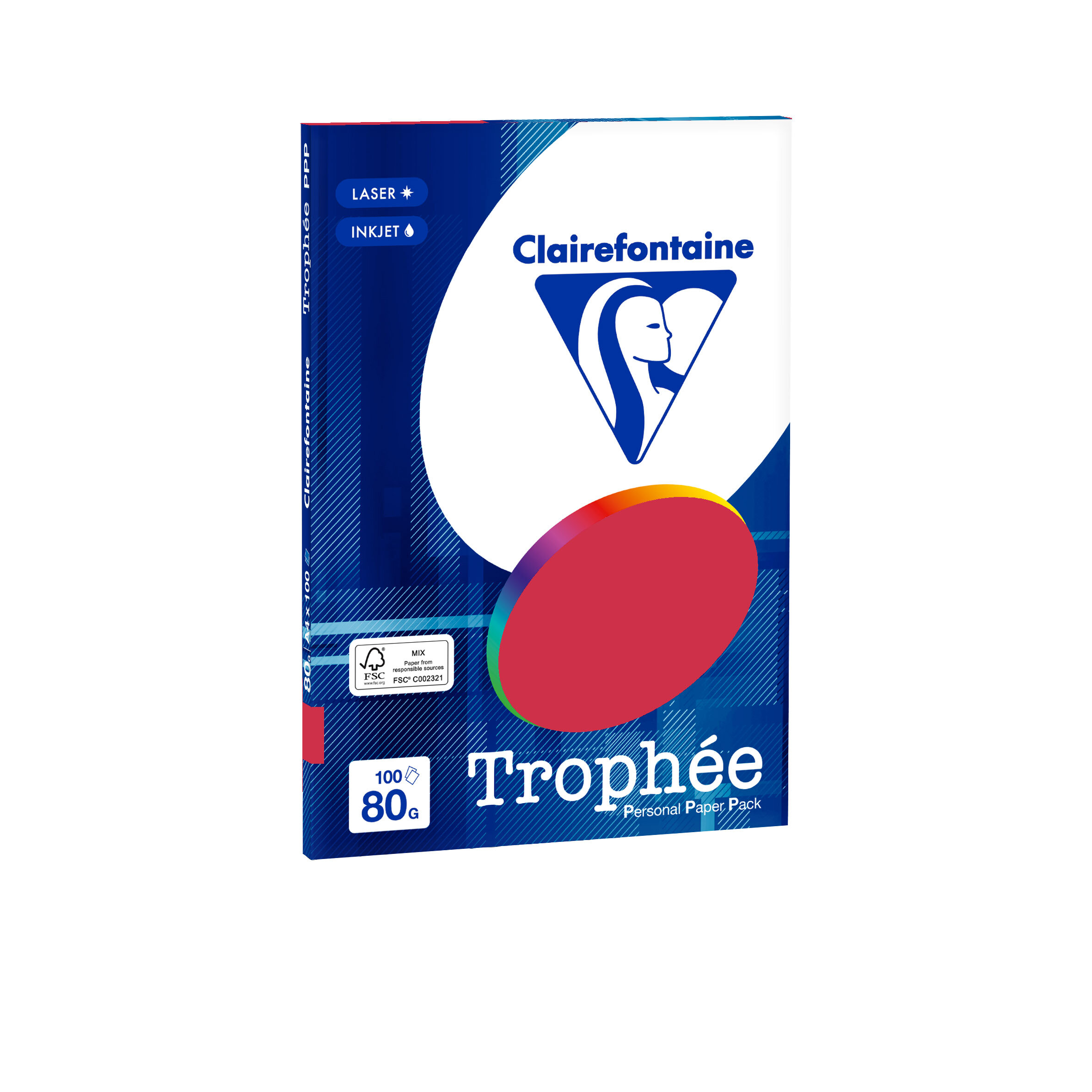 Clairefontaine Trophée couleurs papier de bureau mini