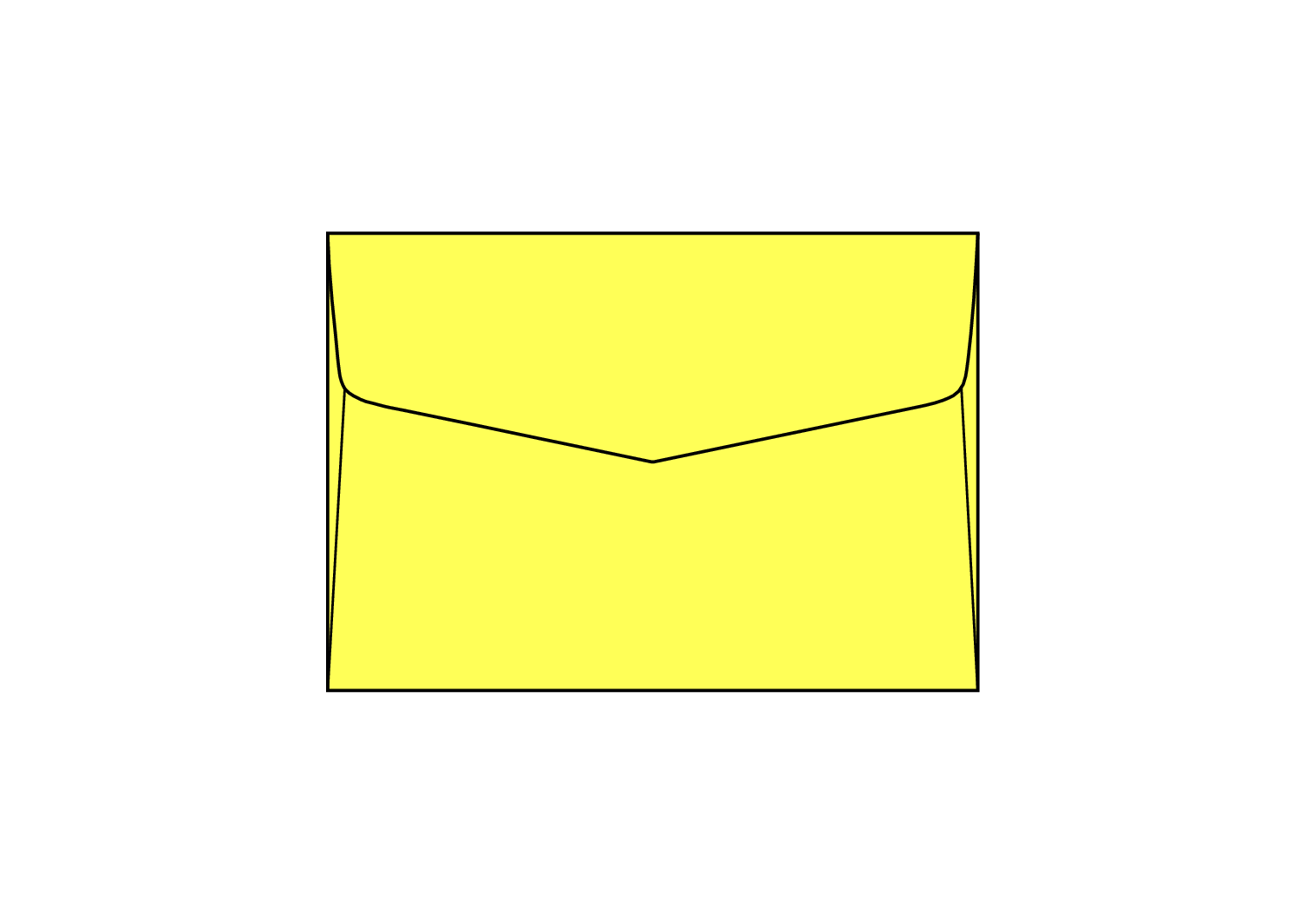 Day-Glo enveloppes