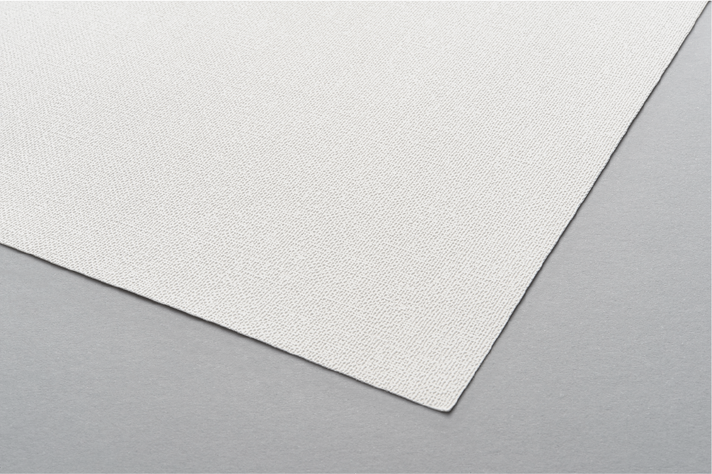 Fin de série - DESARDI® Classic Wallpaper Tex Fine Linen FSC Mix Credit - Non-woven blanc 350g/m² 1372 mm x 30