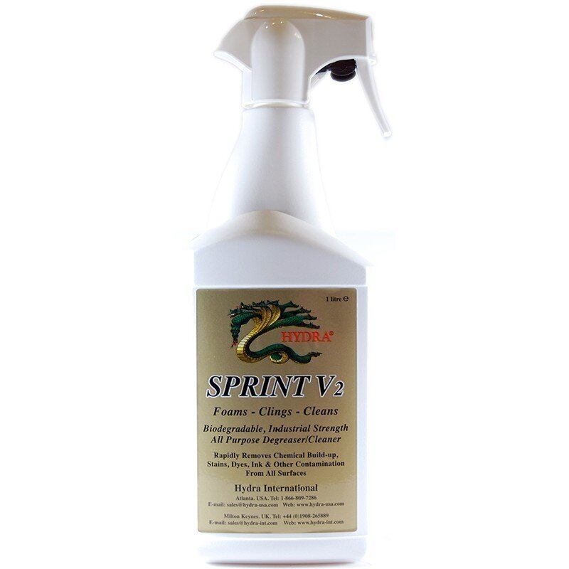 Ontvettingsmiddel Cleaner Hydra Sprint V2 Tar & Stain remover: 1L