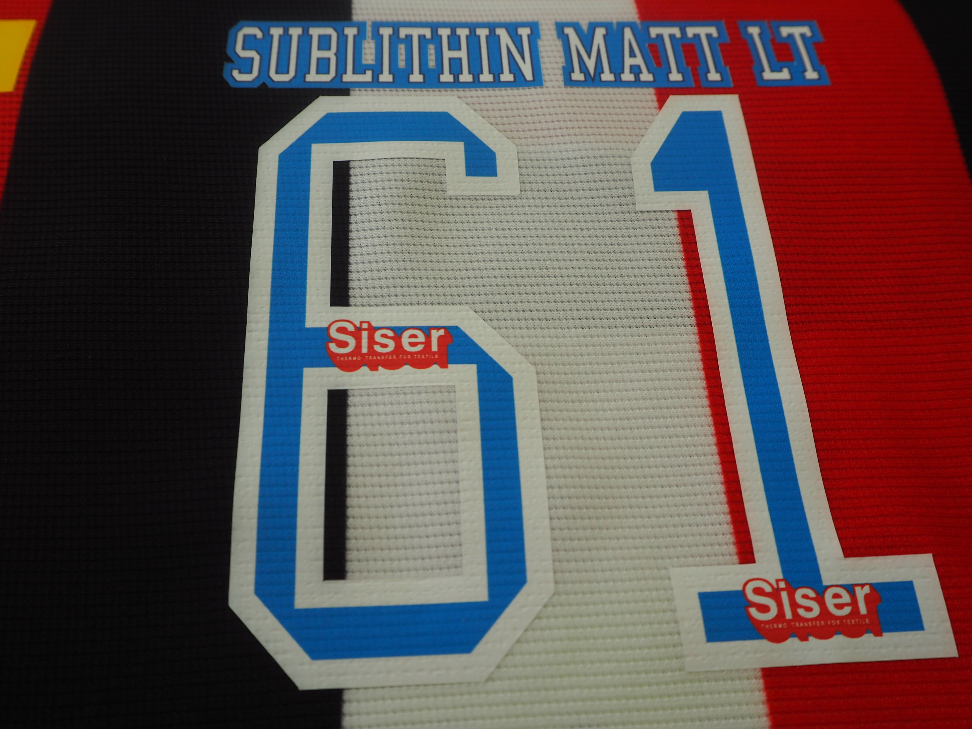 Siser Sublithin Matt LT wit 750 mm x 25 m 110 µ