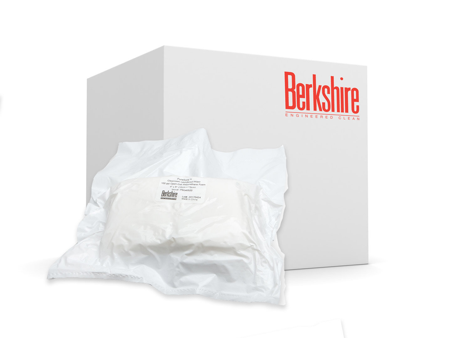 Berkshire Puresorb Foam Wiper (20 packs/case) - PS040520