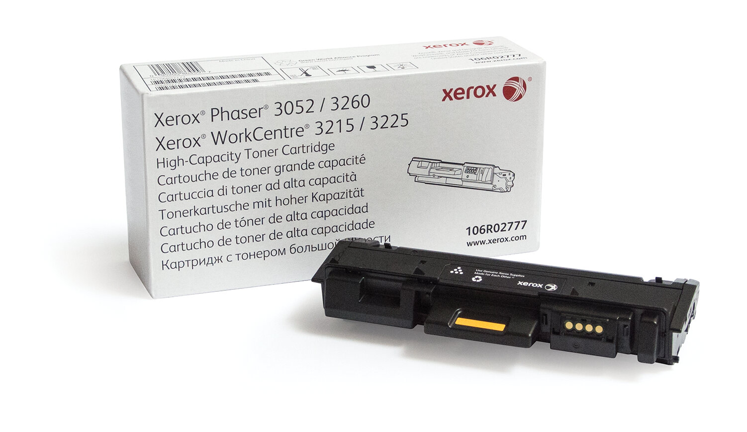 Xerox Phaser 3260 cartridge black HC 106R02777 laser 