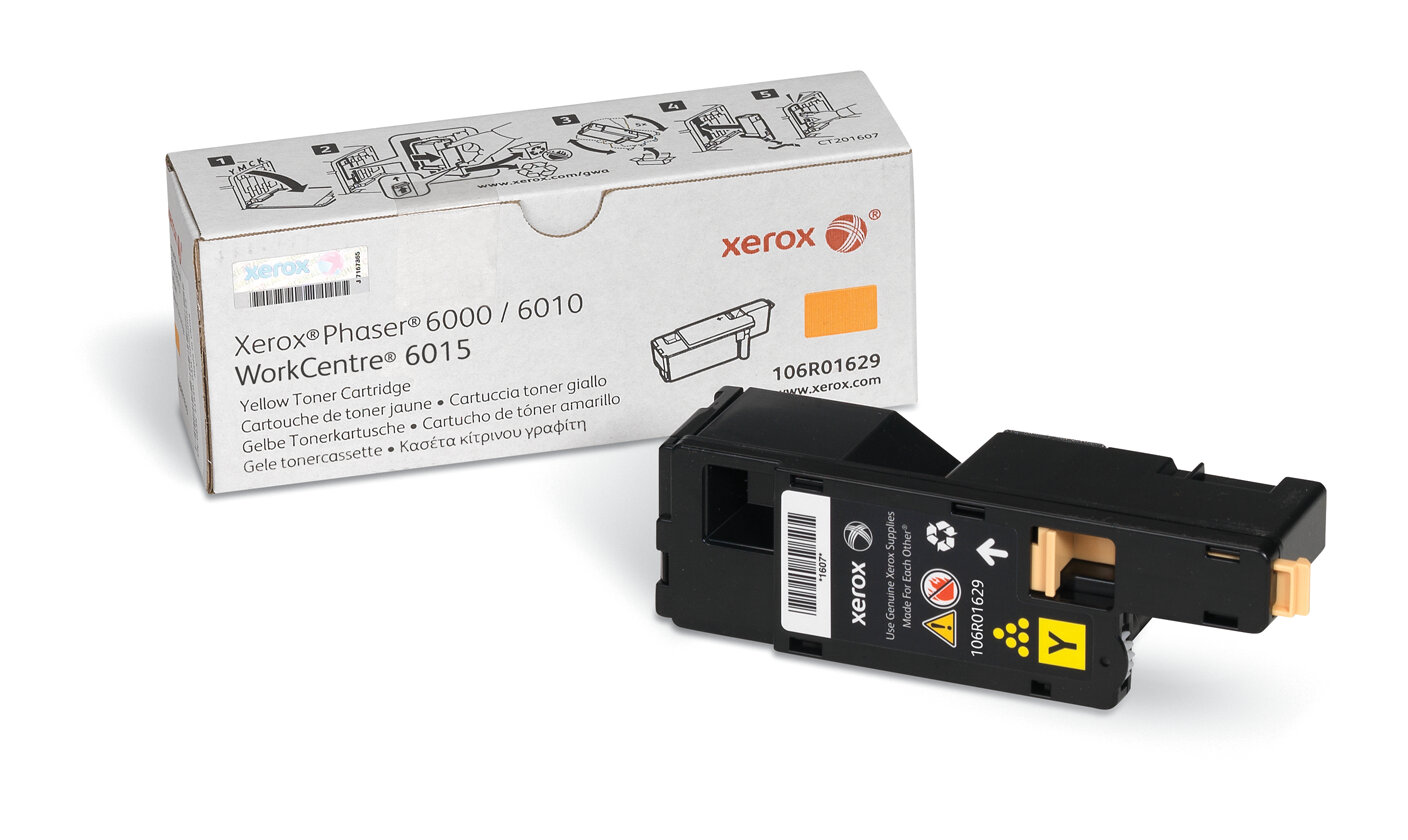 Xerox Phaser 6000 cartridge yellow 106R01629 laser
