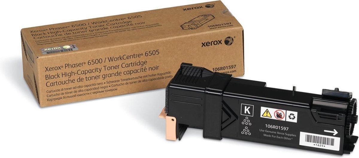Xerox Phaser 6500, Workcentre 6505 cartridge black 106R01597 
