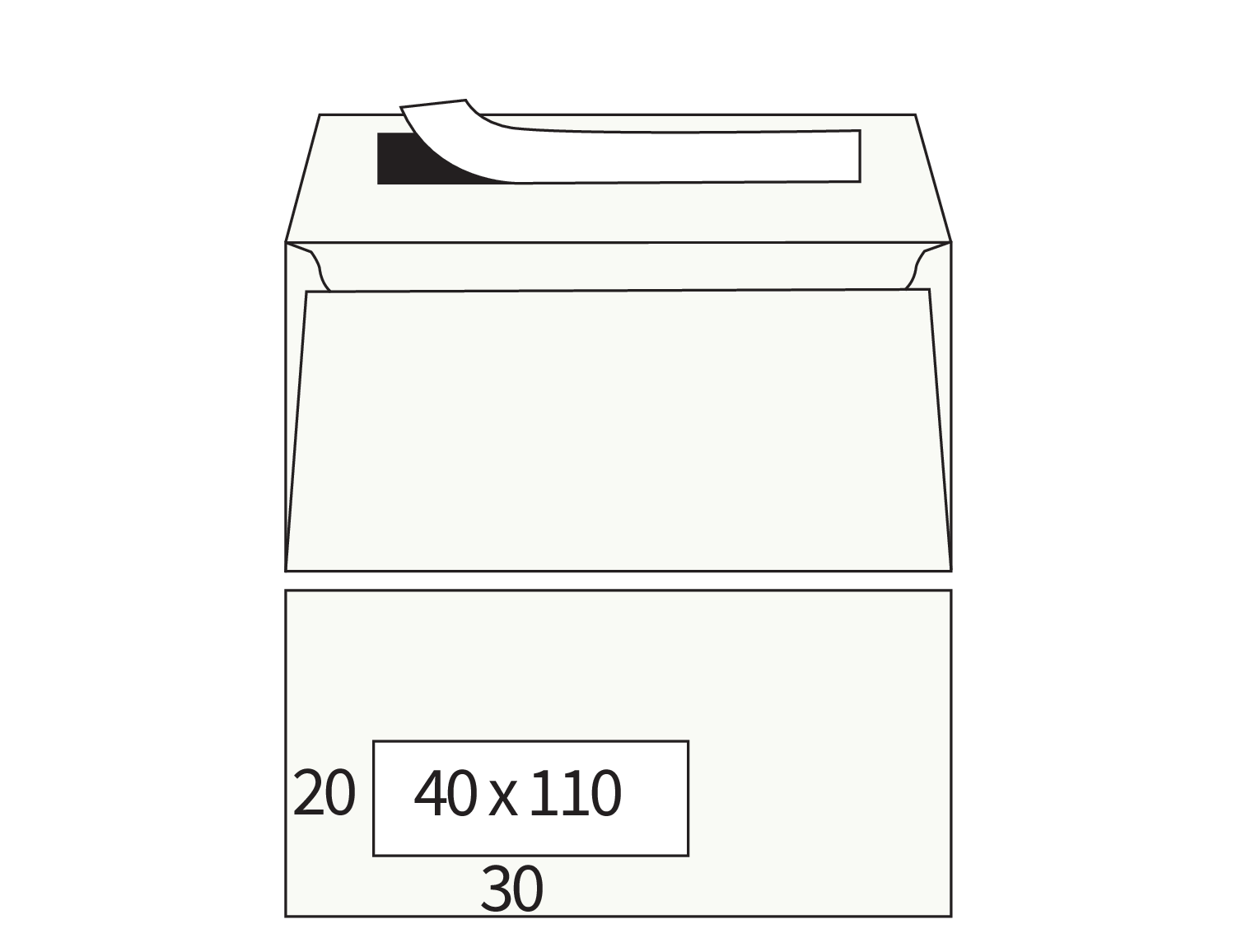 Lessebo Design 1.3 enveloppen