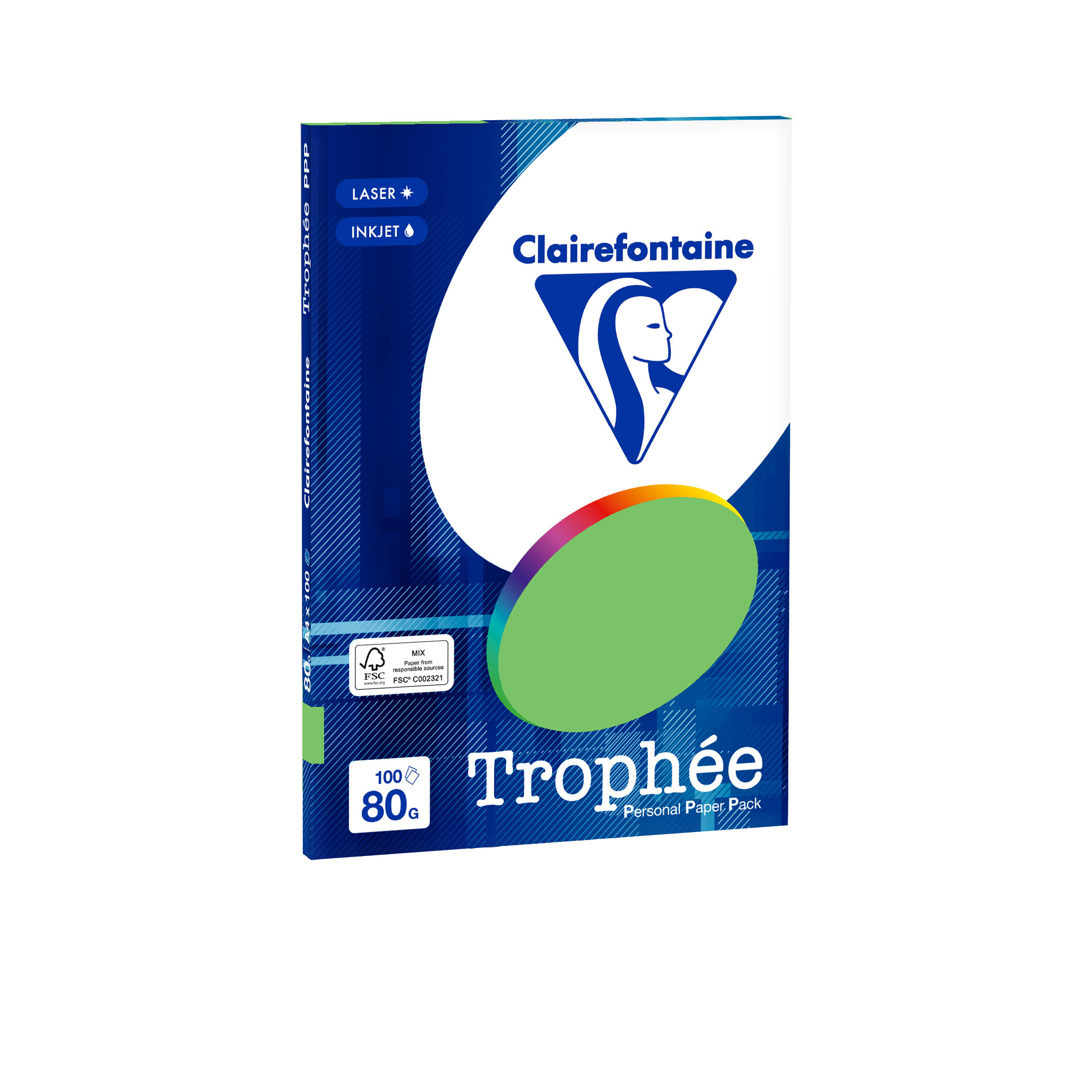 Clairefontaine Trophée gekleurd kantoorpapier mini