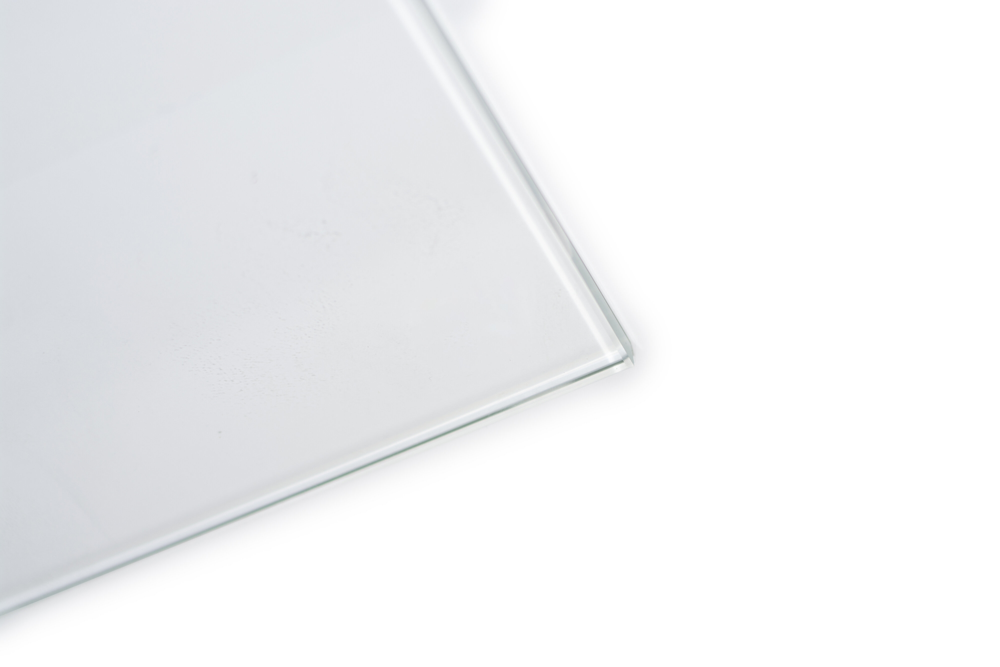 Fin de série - PETG Vivak transparent clair (099) 1250 mm x 2050 mm 0,5 mm