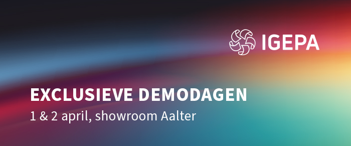 Exclusieve demodagen Igepa