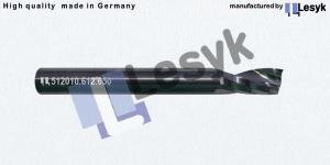 Lesyk Acrylic routerbit - ø6mm - mill. depth 12mm - shank ø6mm - tot. length 50mm - 1 Tooth - Upcut (512010.612.650)