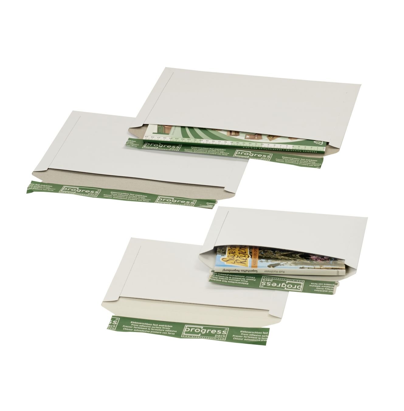 Progress enveloppes en carton massif