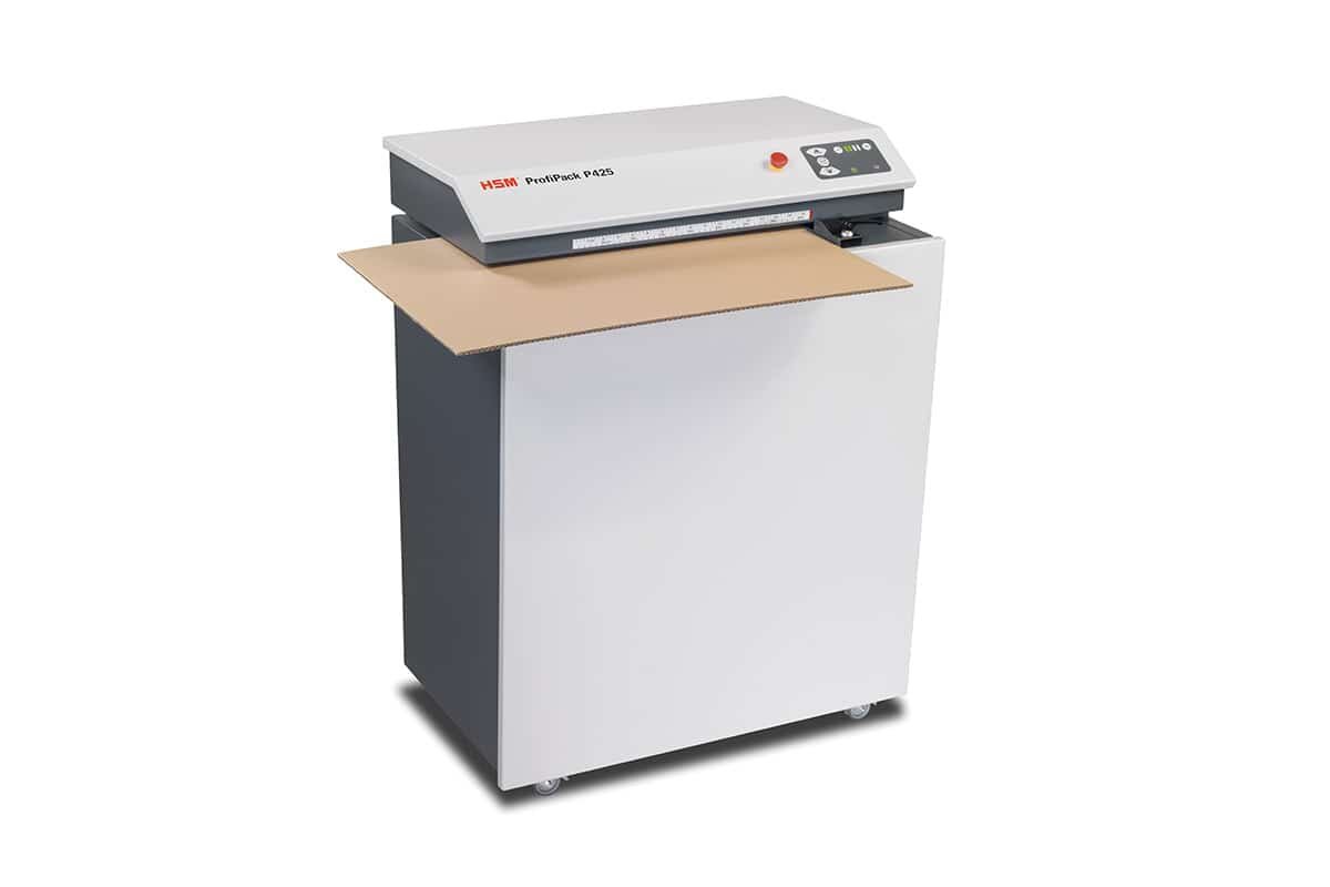 Kartonperforator HSM Profipack P425 (220V) inclusief adaptieset voor stofzuigunit