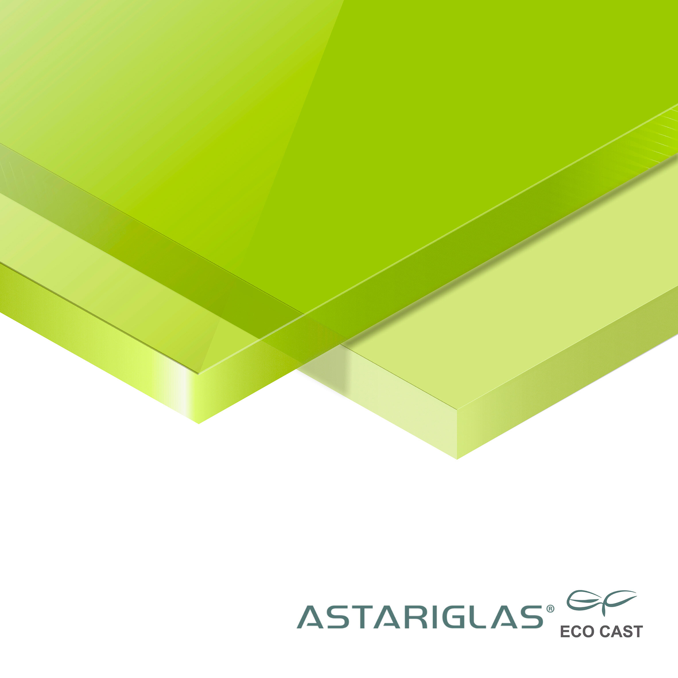 PMMA Eco Cast Colour helder Astariglas
