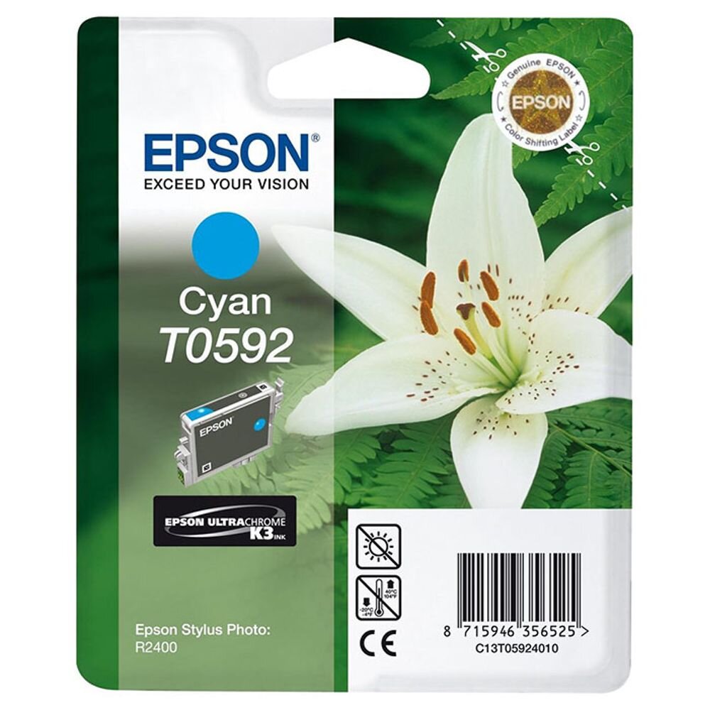 Epson cartridge cyan T0592 inkjet 