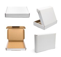 Cartons plat adaptés aux dimensions des boîtes aux lettres