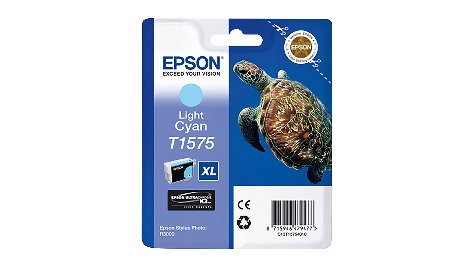 Epson cartridge light cyan T1575 inkjet 