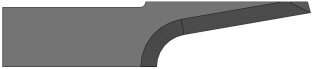 Jwei Blade 10° Sharp Tip, Cut Thickness < 12mm (J310) (5pc/box)