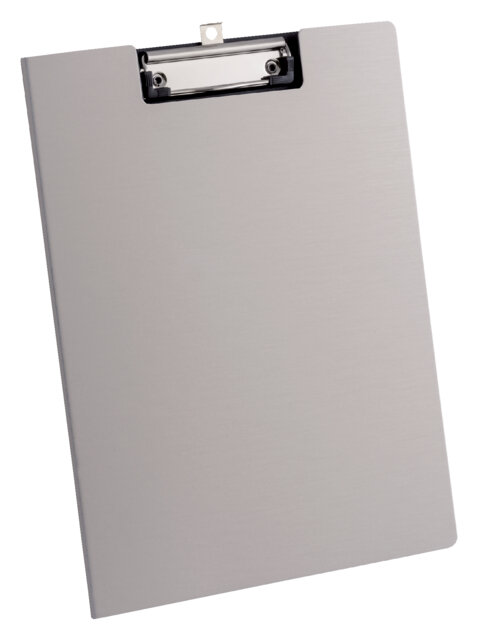 Klembordmap LPC Elegance Flex A4 met 120mm draadklem kiezel